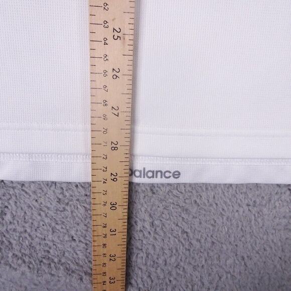 Ratters Lacrosse Shirt Mens XL White Polo New Balance Short Sleeve - Picture 6 of 11